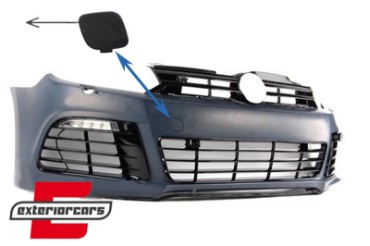 Poklopac kuke za vuču prednji branik R20 dizajn / VW Golf VI 6 (2008-2013), THCFBVWG6R