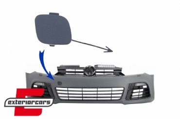 Poklopac kuke za vuču prednji branik R20 dizajn / VW Golf VI 6 (2008-2013), THCFBVWG6R20