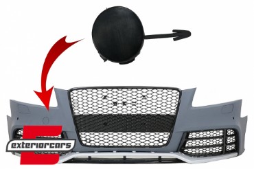 Poklopac kuke za vuču RS5 dizajn / AUDI A5 8T (2008-2016), THCFBAUA58T