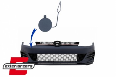 Poklopac kuke za vuču za prednji branik GTI dizajn / VW Golf 7.5 (2017-2020), THCFBVWG75GTI
