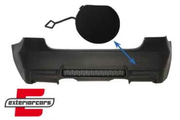 Poklopac kuke za vuču zadnji branik M3 dizajn / BMW serije 3 E90 (2004-2011), THCRBBME90