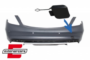 Poklopac kuke za vuču zadnji branik S63 S65 AMG dizajn / Mercedes S-klasa W222 (2013-06.2017), THCRBMBW222S65