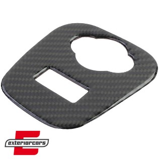 Poklopac okvira upaljača za cigarete i USB (karbon look) / Mini F55 F56 F57 (2014-), 41906