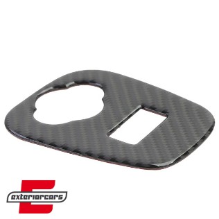 Poklopac okvira upaljača za cigarete i USB (karbon look) / Mini F55 F56 F57 (2014-), 41906