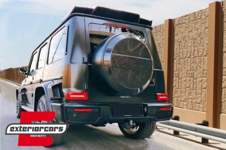 Poklopac rezervne gume (pravi carbon) / Mercedes G-klasa Facelift W463 (2018-2022), TCCMBW464