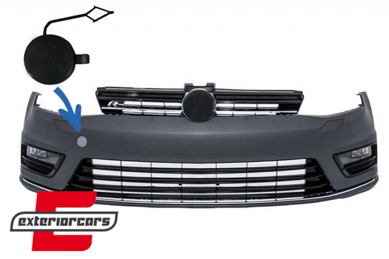 Poklopac za vuču prednji branik R-line dizajn / VW Golf VII 7 (2013-2017), THCVWG7RL