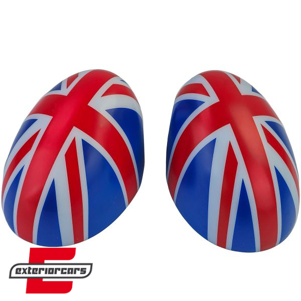 Poklopci poklopca retrovizora Union Jack dizajn (plava/bijela/crvena) / MINI III F54 F55 F56 F57 (2014-2020), 43235