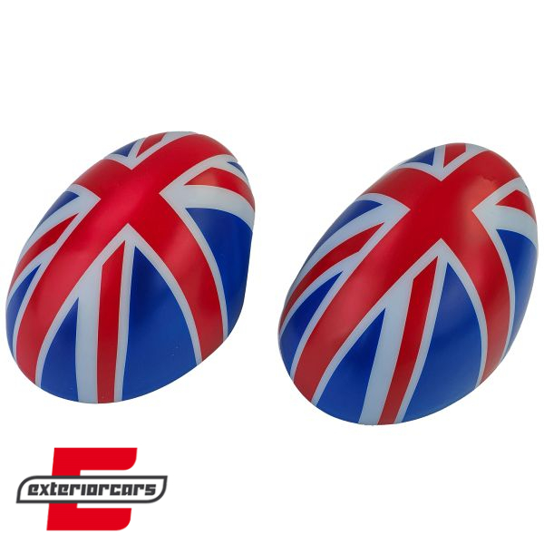 Poklopci poklopca retrovizora Union Jack dizajn (plava/bijela/crvena) / MINI III F54 F55 F56 F57 (2014-2020), 43235