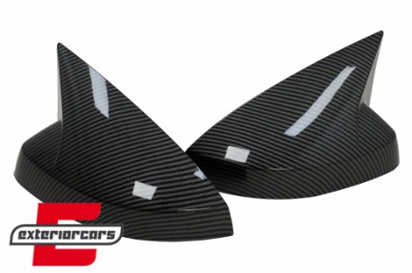Poklopci retrovizora Bat look (karbonski premaz) / Audi A3 8V RS3 Cabrio Limuzina Sportback (2012-2019), MCAUA38VCF