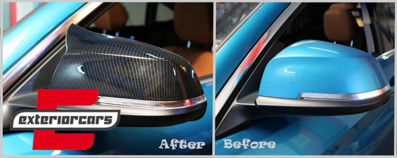 Poklopci retrovizora M-dizajn (carbon look) / BMW serije 1/2/3/4 F20 F21 F22 F23 F30 F31 F32 F33 F36 X1 E84, 89713CF
