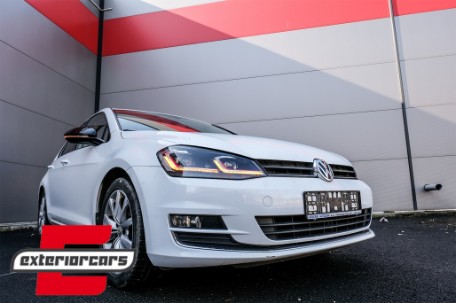 Poklopci retrovizora (piano crna) / VW Golf VII 7 & 7.5 (2013-2019) Touran II (2015-2016) Golf Alltrack (2014-2017), MCVWG7PB