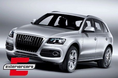 Poklopci retrovizora S-dizajn (aluminij) / AUDI Q5 SQ5 8R (11.2008-2016) Q7 SQ7 4L facelift (06.2009-08.2015), MCAUQ58R