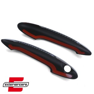 Poklopci ručka za vrata (karbon look) / Mini R55 R56 R57 R58 R59 R60 R61 (2007-2016), 41503