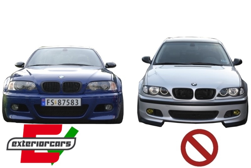 Poklopci zračnih kanala za svjetla za maglu M3 Hamann dizajn / BMW serije 3 E46 (1998-2005), 1214265