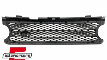 Prednja maska Autobiography dizajn (crna/siva) / Land Range Rover Vogue III L322 (2006-2009), FGRR02BG
