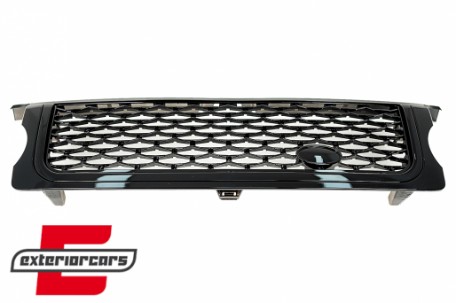Prednja maska Autobiography dizajn (piano crna) / Land Range Rover Sport L320 (2005-2008), RRFG01B