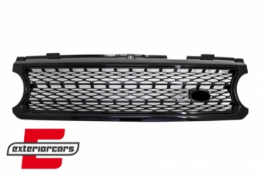 Prednja maska Autobiography dizajn (piano crna) / Land Range Rover Vogue III L322 (2006-2009), FGRR02BB