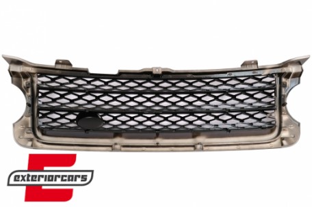 Prednja maska Autobiography dizajn (piano crna) / Land Range Rover Vogue III L322 (2010-2012), FGRR02AB