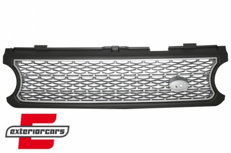 Prednja maska Autobiography dizajn (siva/srebrna) / Land Range Rover Vogue III L322 (2006-2009), FGRR02G