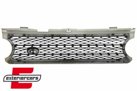 Prednja maska Autobiography dizajn (siva/srebrna) / Land Range Rover Vogue III L322 (2006-2009), FGRR02G