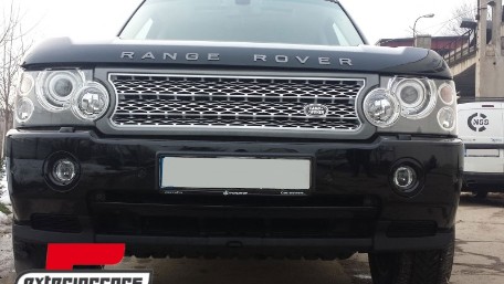Prednja maska Autobiography dizajn (siva/srebrna) / Land Range Rover Vogue III L322 (2006-2009), FGRR02G