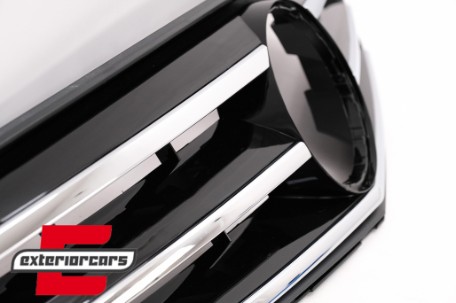 Prednja maska Avantgarde dizajn (piano crna) / Mercedes C-klasa S204 W204 (2007-2014), FGMBW204CPB