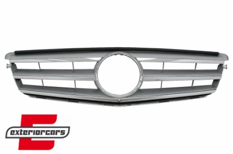 Prednja maska Avantgarde dizajn (srebrna) / Mercedes C-klasa S204 W204 (2007-2014), FGMBW204C