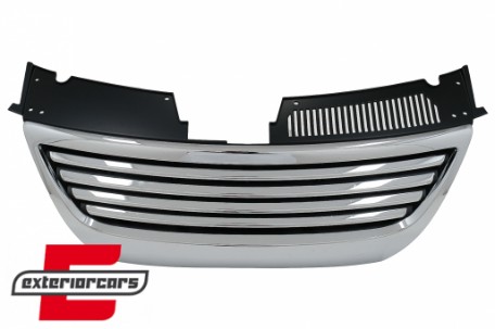 Prednja maska bez znaka (chrome/crna) / VW Passat B6 3C (2005-2010), GRVW19