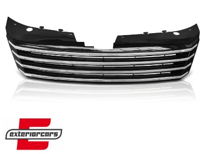 Prednja maska bez znaka (chrome/crna) / VW Passat B7 (2010-2014), GRVW15