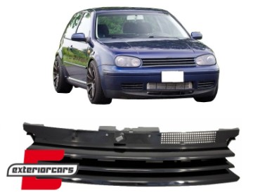 Prednja maska bez znaka (crna) / VW Golf 4 IV (1997-2005), 1J1853653JOE