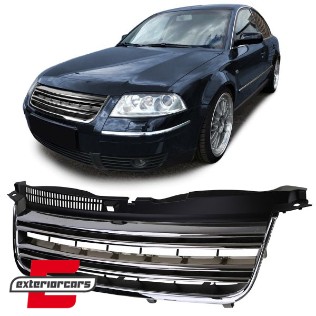 Prednja maska bez znaka (crna/chrome) / VW Passat 3BG limuzina karavan (2000-2004), 41993