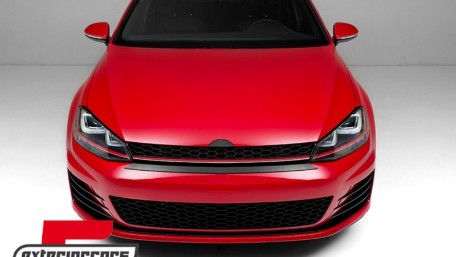 Prednja maska bez znaka GTI dizajn (piano crna) / VW Golf 7 VII (2012-2017), 5G0853653MRE