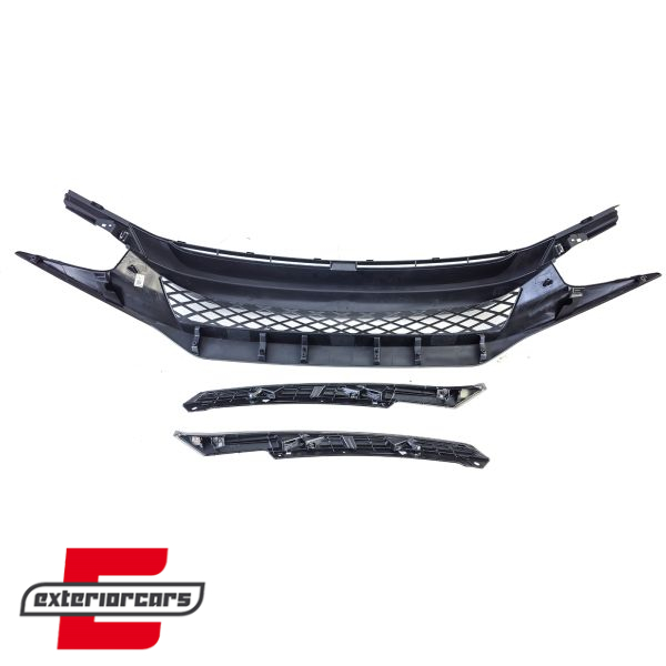 Prednja maska bez znaka (piano crna) / Honda Civic X (2016-2021), 43248