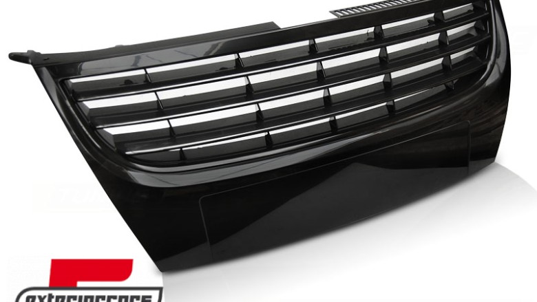 Prednja maska bez znaka (piano crna) / Volkswagen Touran Facelift (2007-2010), GRVW24