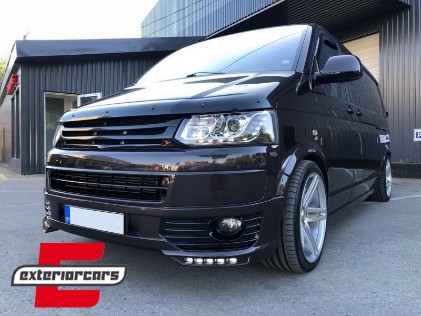 Prednja maska bez znaka (piano crna) / VW T5 Transporter (2004-2009), GRVW13