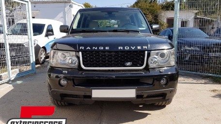 Prednja maska & bočni otvori Autobiography dizajn (piano crna/srebrna) / Land Rover Range Rover Sport (2005-2008), RRFGA01BB