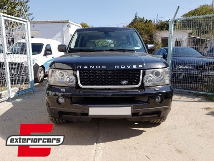 Prednja maska & bočni otvori Autobiography dizajn (piano crna/srebrna) / Land Rover Range Rover Sport (2005-2008), RRFGA01BB