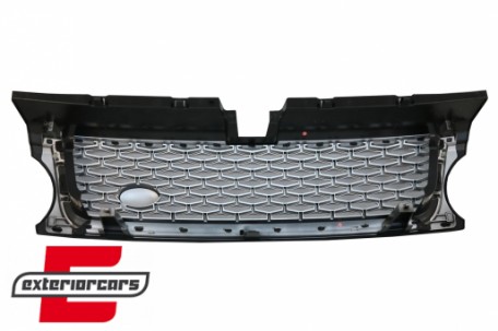 Prednja maska & bočni otvori Autobiography dizajn (srebrna) / Range Rover Sport Facelift (2009-2013), RRFGA01FSS