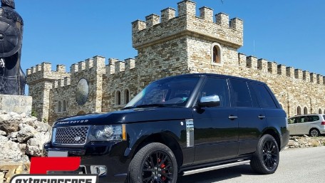 Prednja maska & bočni otvori Autobiography Supercharged Edition (siva/srebrna) / Range Rover Vogue III L322 (2002-2005), CORRFGA02GGS