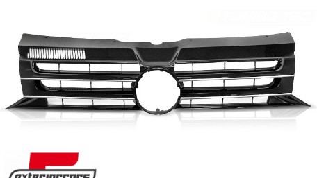 Prednja maska (chrome/piano crna) / VW T5.1 Caravelle Multivan Transporter (2010-2015), GRVW26