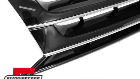 Prednja maska (chrome/piano crna) / VW T5.1 Caravelle Multivan Transporter (2010-2015), GRVW26