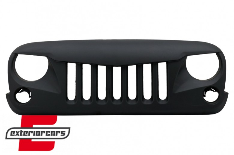 Prednja maska Eagle Eyes (mat crna) /  JEEP Wrangler / Rubicon JK (2007-2017), FGJEWJKNL
