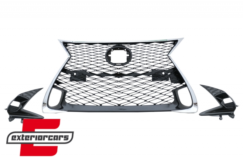 Prednja maska F-Sport dizajn (crna) / LEXUS GS L10 (2015-2018), FGLXGSF10FSK