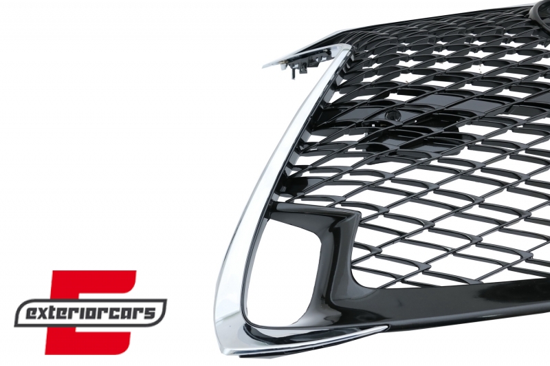 Prednja maska F-Sport dizajn (crna) / LEXUS GS L10 (2015-2018), FGLXGSF10FSK