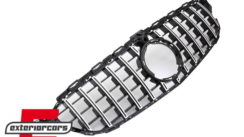 Prednja maska GT-R Panamericana dizajn 360° (chrome) / Mercedes C-klasa A205 C205 S205 W205 (2018-2020), 41103