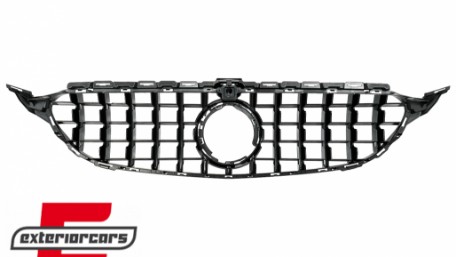 Prednja maska GT-R Panamericana dizajn 360° (chrome) / Mercedes C-klasa A205 C205 S205 W205 (2018-2020), 41103