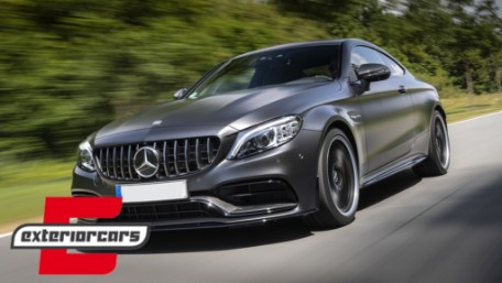 Prednja maska GT-R Panamericana dizajn 360° (chrome) / Mercedes C-klasa A205 C205 S205 W205 (2018-2020), 41103