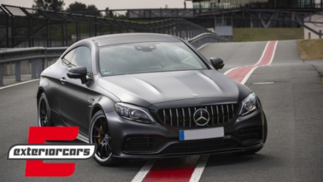 Prednja maska GT-R Panamericana dizajn 360° (chrome) / Mercedes C-klasa A205 C205 S205 W205 (2018-2020), 41103