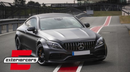 Prednja maska GT-R Panamericana dizajn 360° (chrome) / Mercedes C-klasa A205 C205 S205 W205 (2018-2020), 41103
