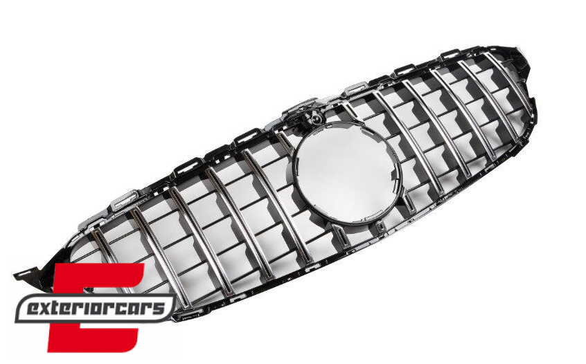 Prednja maska GT-R Panamericana dizajn 360° (chrome) / Mercedes C-klasa W205 S205 A205 C205 (2014-2018), GCP-205038